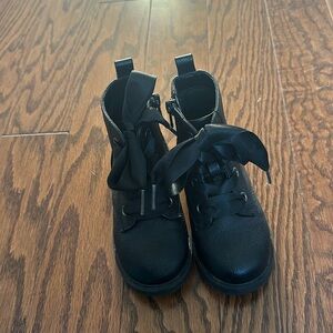 Cat and Jack Black Boots- 8